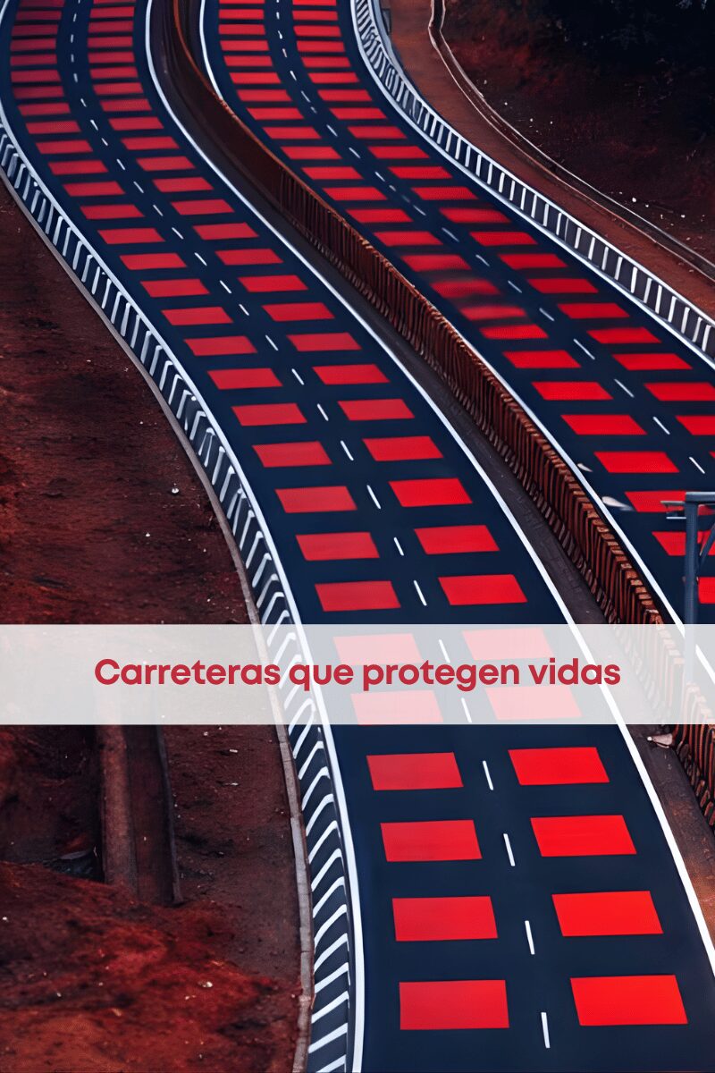 Carreteras rojas para proteger la fauna: la innovadora solución de India